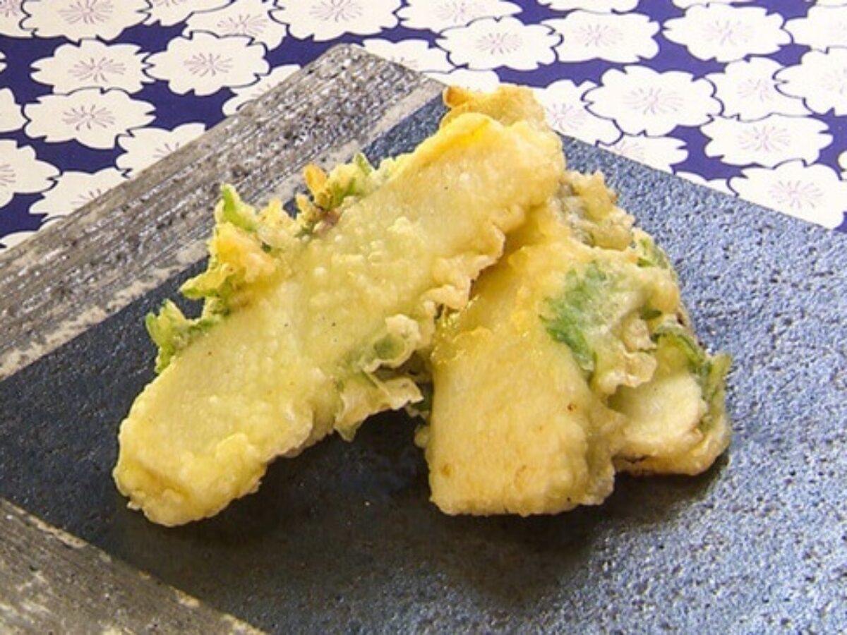 てんぷら先斗町　白子筍4キロ 青空レストラン】白子筍の天ぷらの作り方。京都府のブランドたけのこ